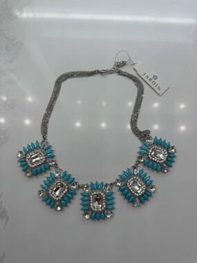 Jardin Turquoise & Crystal Southwest necklace!